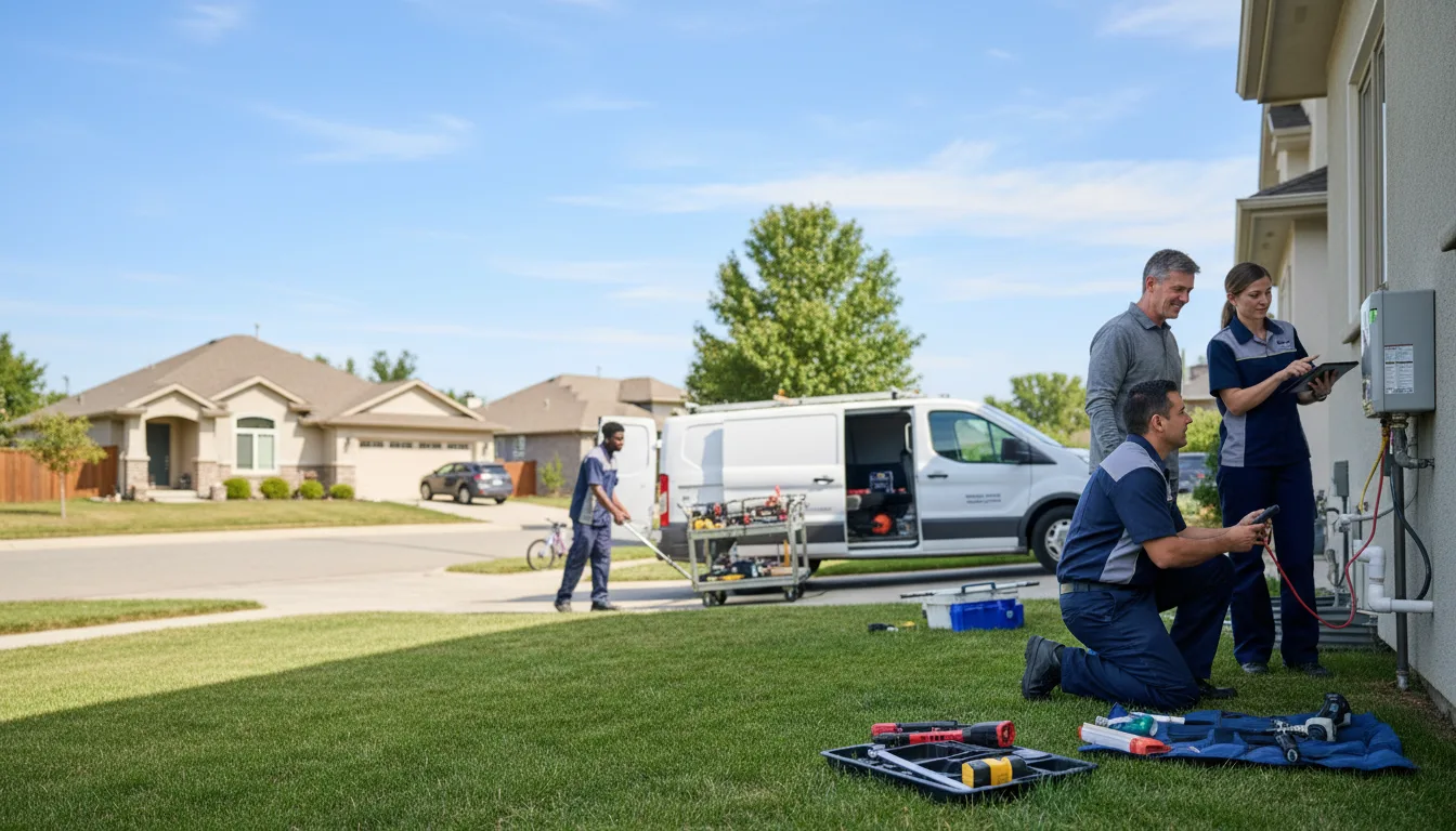 Tankless water heater service in Atlanta, IL